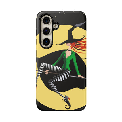 A Witch’s Moonlit Flight Phone Cases
