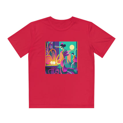 Dance of the Skeleton Ballerinas Youth Competitor Tee