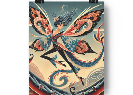 Dragon Fairy of the Temple Giclée Art Print
