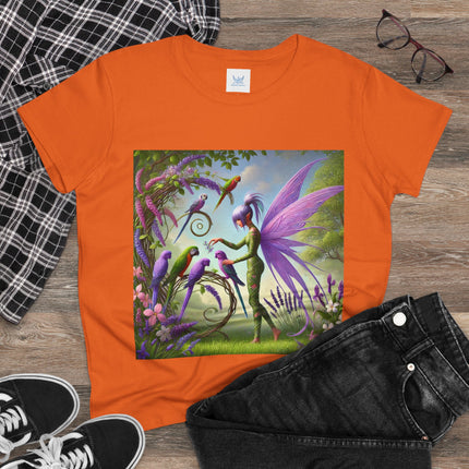 Lavender-Winged Fairy Cotton Tee
