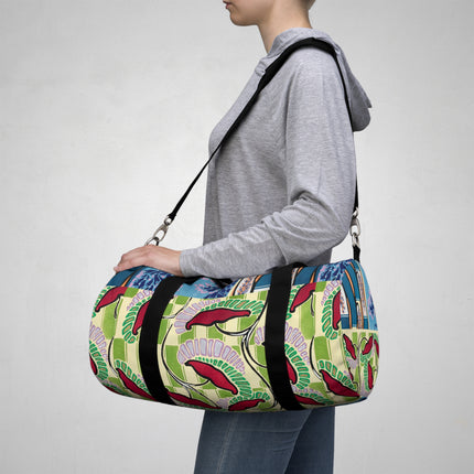Floral Pattern II by Emile-Alain Séguy Duffle Bag