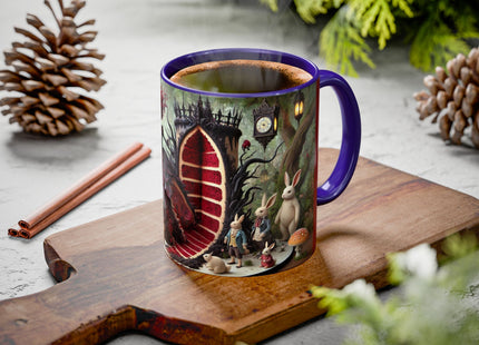Malice in Wonderland – Gothic Halloween Colorful Mugs (11oz, 15oz)