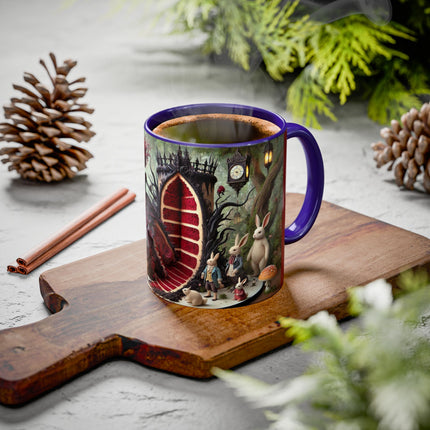 Malice in Wonderland – Gothic Halloween Colorful Mugs (11oz, 15oz)
