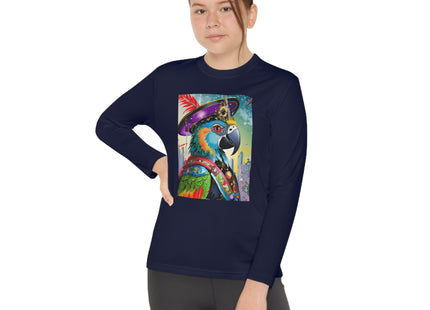 Tech Plumes Youth Long Sleeve Competitor Tee