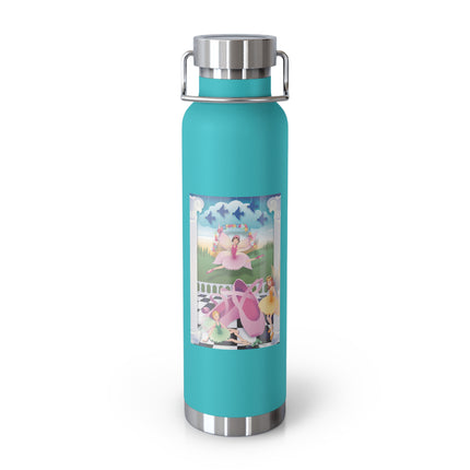 Graceful Enchantment Copper Vacuum Insulated Bottle, 22oz