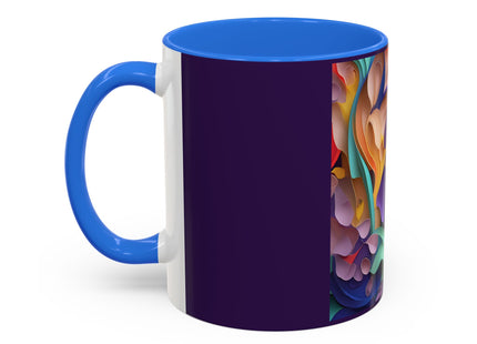 The Elegant Iris Flower Colorful Mugs (11oz, 15oz)