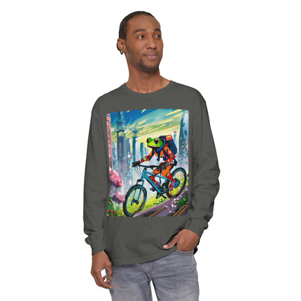 Cyberpunk Frog Long Sleeve T-Shirt
