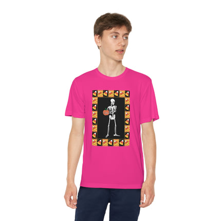 Candy Corn Skeleton Youth Competitor Tee