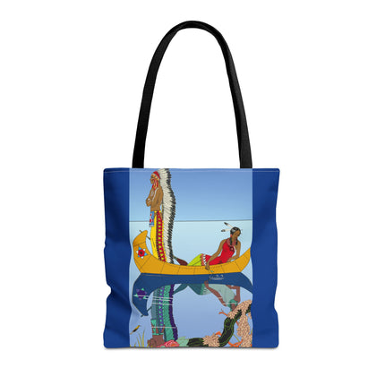 Le long du Missouri by George Barbier Tote Bag