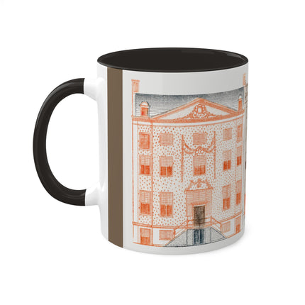 Amsterdam Canal Houses by Johan Teyler Colorful Mugs, 11oz