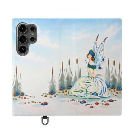 🧚🦋 The Jeweled Wing Fairy Flip Case – Art Deco Fairy Fantasy