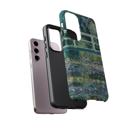 Water Lilies and Japanese Bridge by Claude Monet Phone Cases
