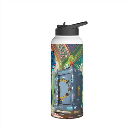 Cyber Panther's Hunt Stainless Steel Water Bottle