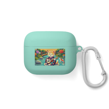 Melodic Kitten by the Koi Pond AirPods and AirPods Pro Case