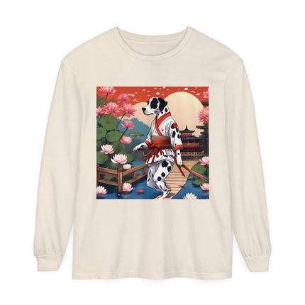 Doberman of the Rising Sun Long Sleeve T-Shirt
