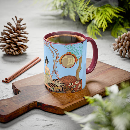 Minuit … ou l’appartement à la mode by George Barbier Colorful Mugs (11oz, 15oz)