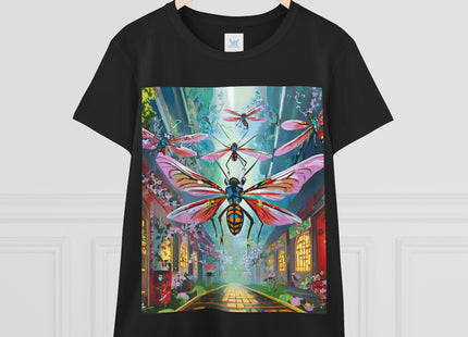 Neon Swarm Cotton Tee