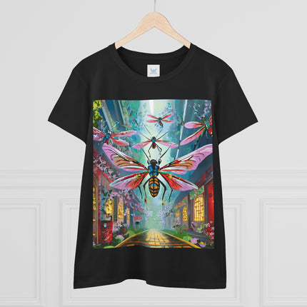 Neon Swarm Cotton Tee