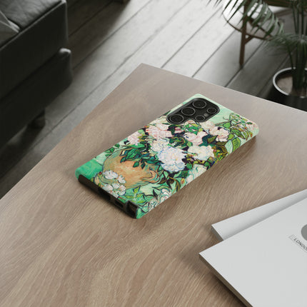 Roses by Vincent Van Gogh Phone Cases