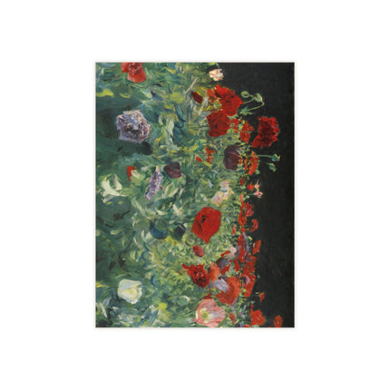 Poppies (A Study of Poppies for Carnation, Lily, Lily, Rose) by John Singer Sargent Ceramic Tile
