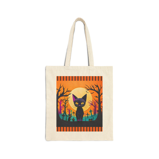 Phantom Parade Cotton Canvas Tote Bag