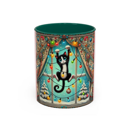 Mischief in Tinselland Colorful Mugs (11oz, 15oz)