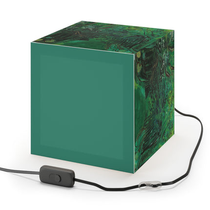 Route en forêt by Raoul Dufy Light Cube Lamp