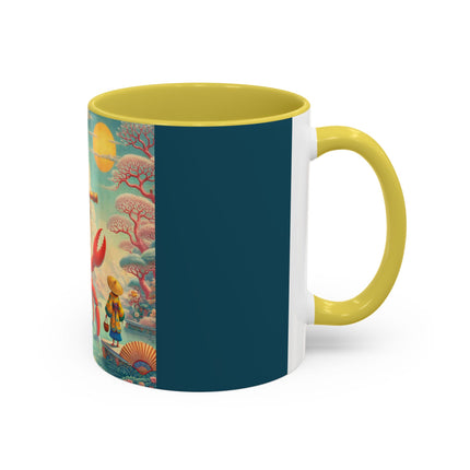 The Celestial Crab Navigator Colorful Mugs (11oz, 15oz)