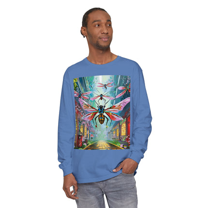 Neon Swarm Long Sleeve T-Shirt