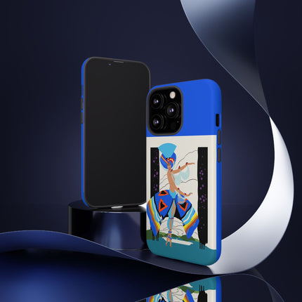 Exotic Dancer Phone Case – Vibrant Performance & Art Deco Flair