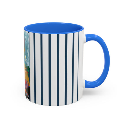 Art Deco Christmas Elegance Colorful Mugs (11oz, 15oz)