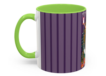 Countdown to Christmas Elegance Colorful Mugs (11oz, 15oz)