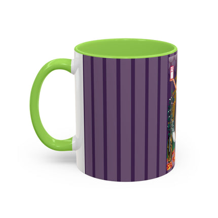 Countdown to Christmas Elegance Colorful Mugs (11oz, 15oz)