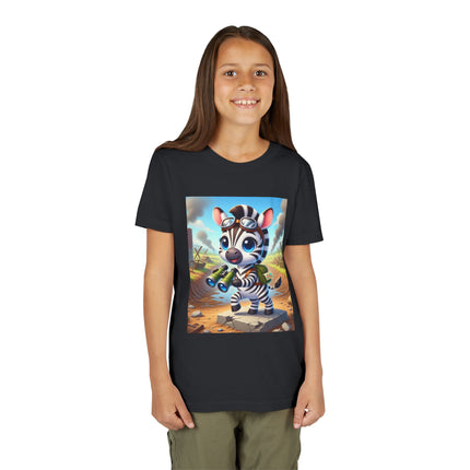 Zebra Lookout Youth Short Sleeve Tee