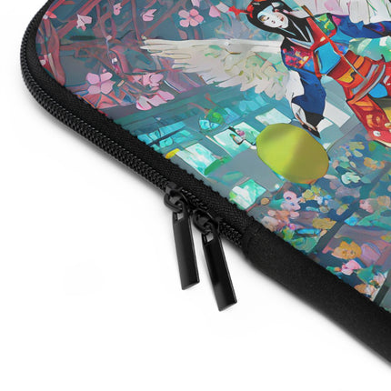 Samurai Robot Angels Laptop Sleeve