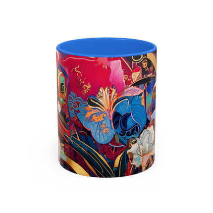 Ethereal Irises Colorful Mugs (11oz, 15oz)