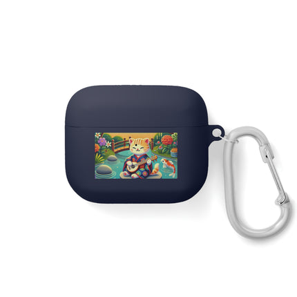 Melodic Kitten by the Koi Pond AirPods and AirPods Pro Case