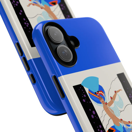 Exotic Dancer Phone Case – Vibrant Performance & Art Deco Flair