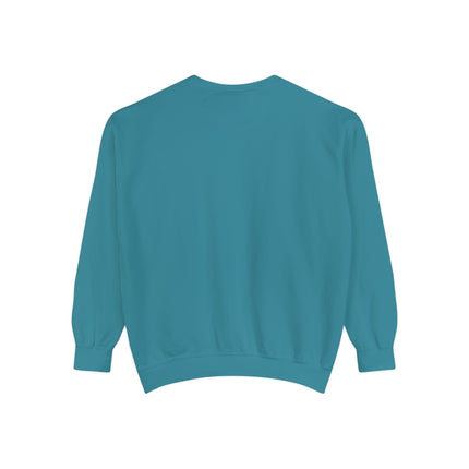 Halloween Night at the Haunted House Unisex Garment-Dyed Sweatshirt