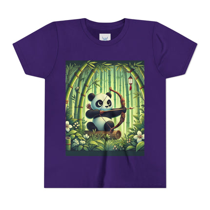 Bamboo Archer Panda Youth Short Sleeve Tee