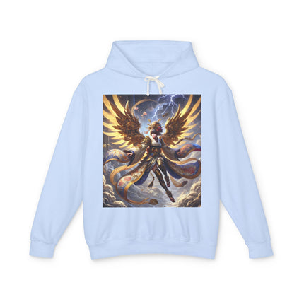 Valkyrie Descending Through Storm Hoodie