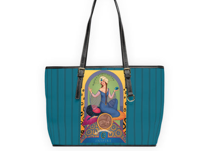 December & Tanzanite (from the Gem Series) by Sofia Chiostri PU Leather Shoulder Bag