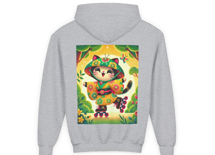 Firefly Dance on Wheels Youth Heavy Blend Hooded Sweatshirt