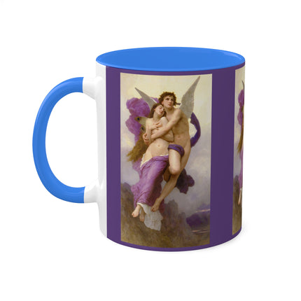 The Abduction of Psyche by William Bouguereau Colorful Mugs, 11oz