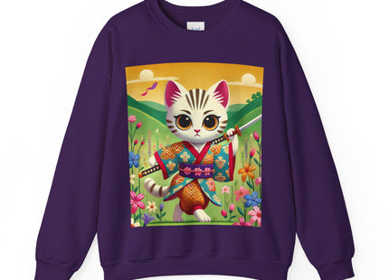 Samurai Kitten Unisex Heavy Blend™ Crewneck Sweatshirt