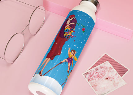 Snowfall & Couture Slim Water Bottle