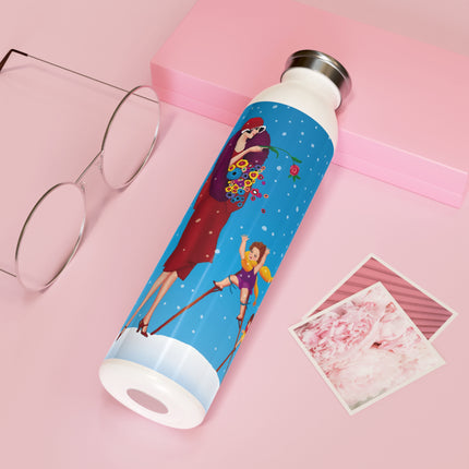 Snowfall & Couture Slim Water Bottle