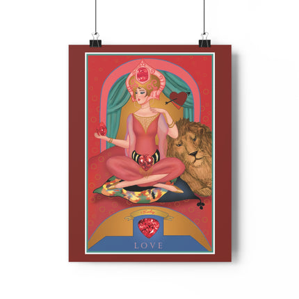 July & Ruby (from the Gem Series) by Sofia Chiostri Giclée Art Print