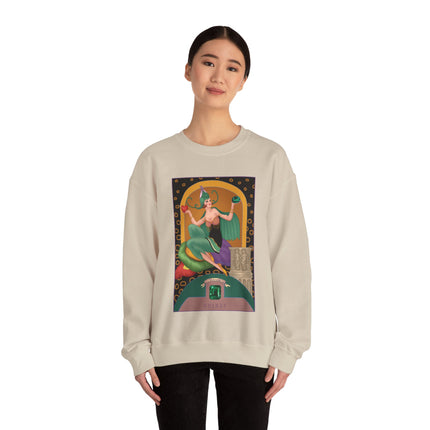 May & Emerald (from the Gem Series) by Sofia Chiostri Heavy Blend™ Crewneck Sweatshirt