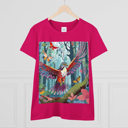 A Colorful Raptor Cotton Tee